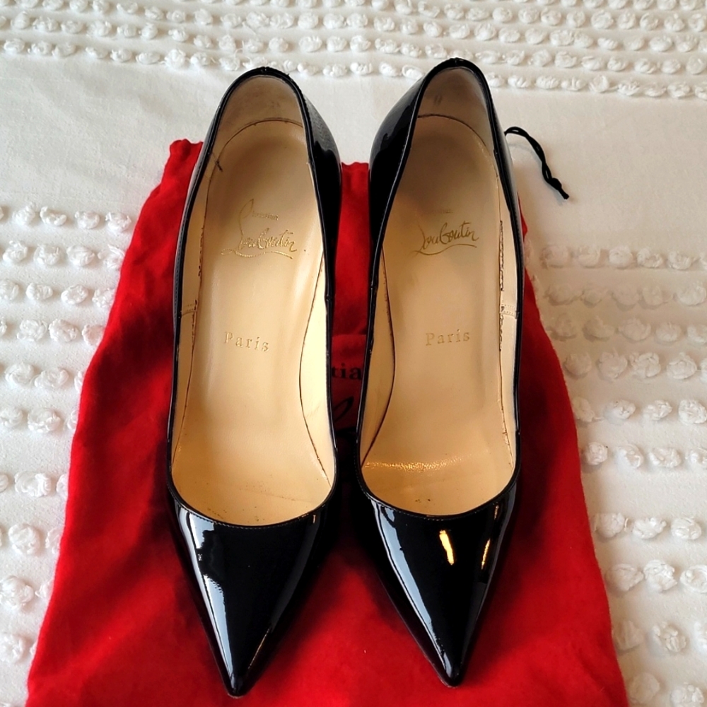 Christian Louboutin So Kate 120 Patent Leather Pumps Heels